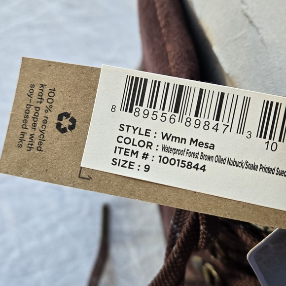 TOMS womens Brown mesa Lace-Up Boots - Picture 8 of 10